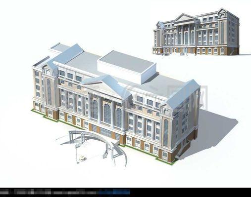 歐式建筑3D模型設計 從古典美學到數(shù)字藝術(shù)的探索